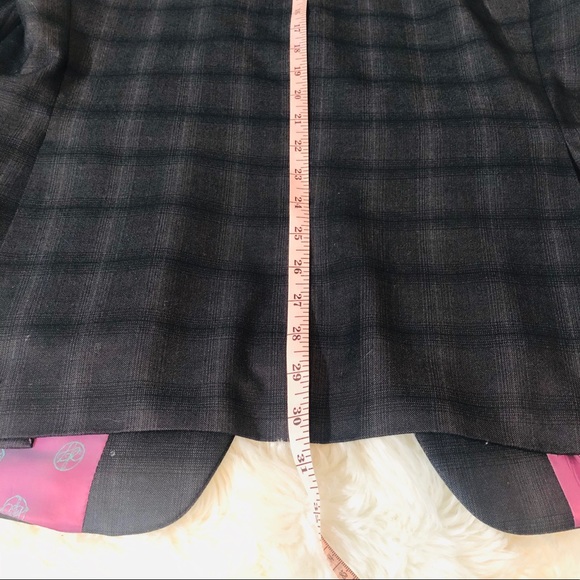 Sean John charcoal gray window pane Sport jacket - Picture 6 of 8
